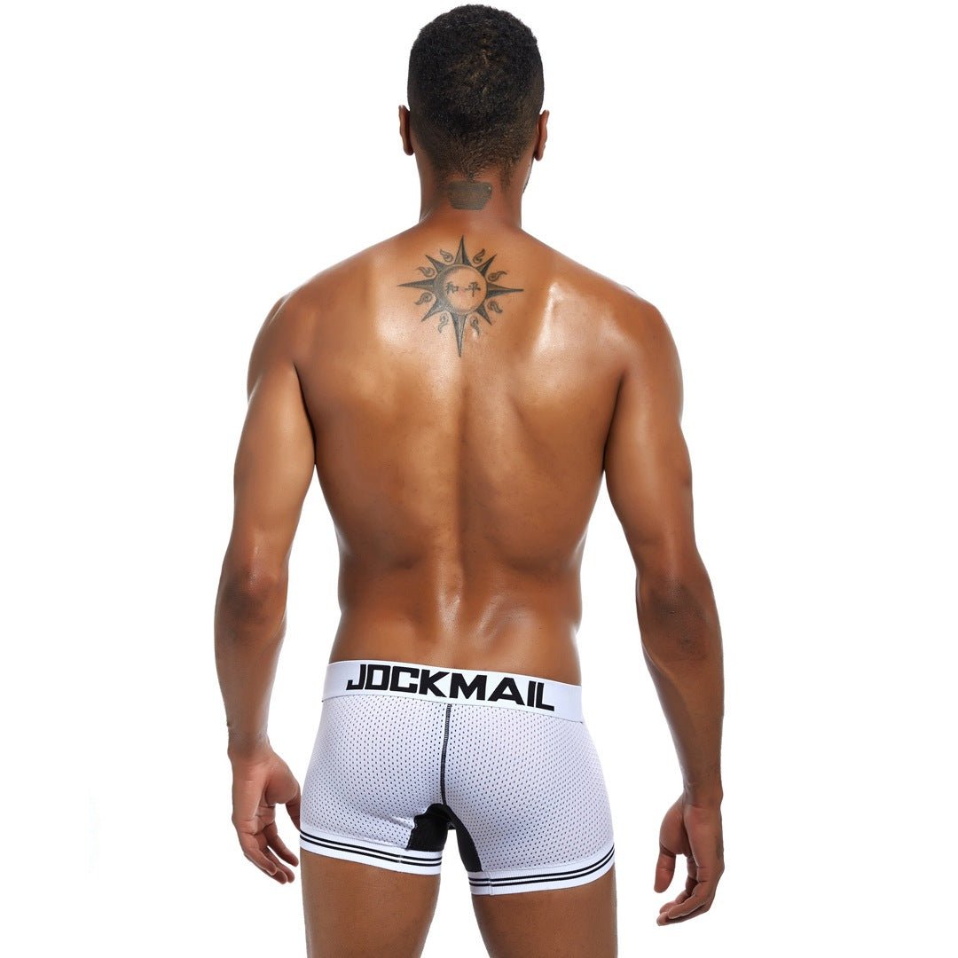 Underwear Boxer Men Breathable Mesh Mens Boxers - Taylor K Shop