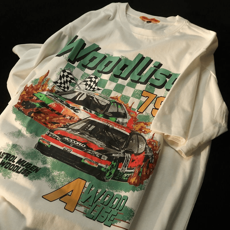 Vintage Racing Cars Graphic T Shirts - Taylor K Shop
