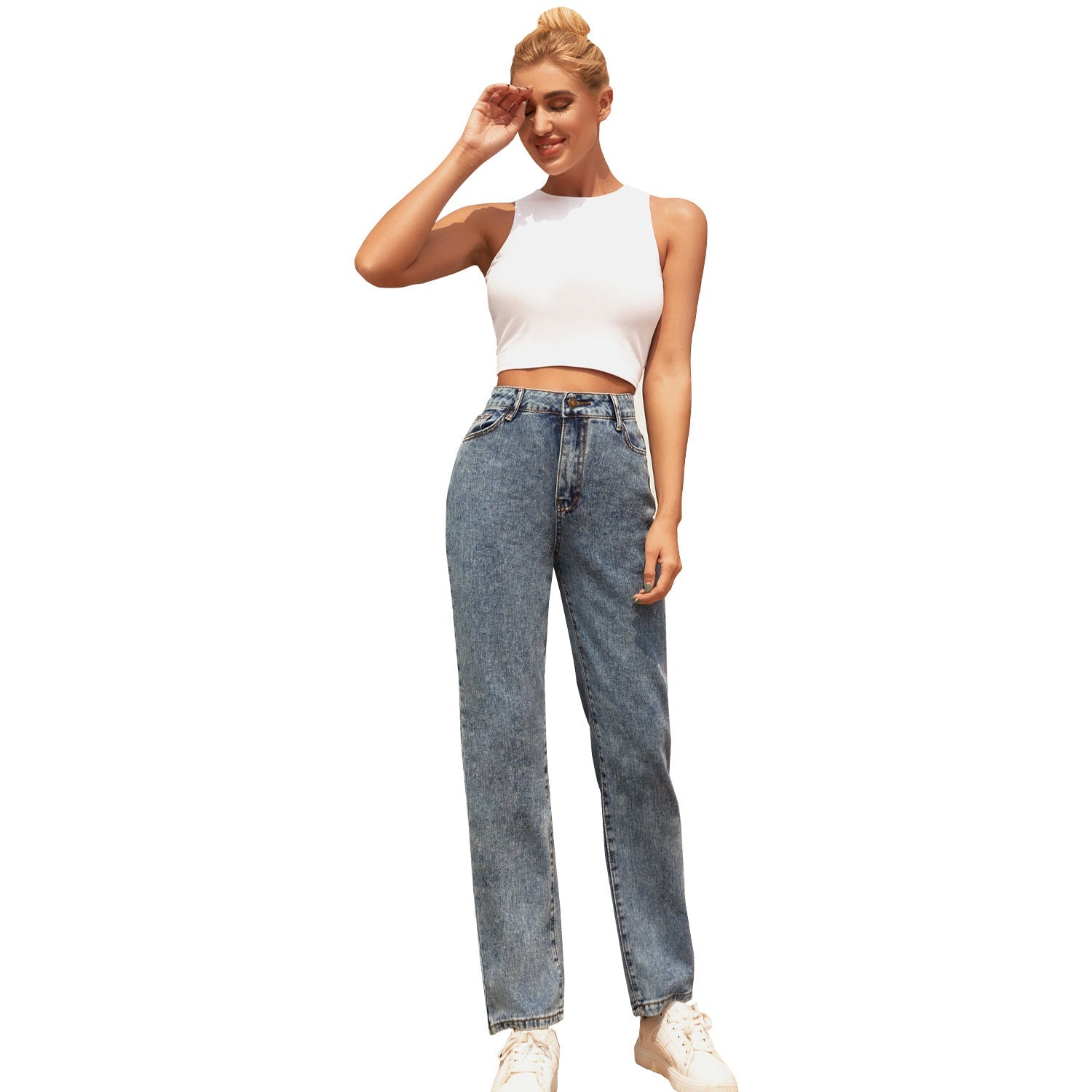 Vintage washed jeans - Taylor K Shop