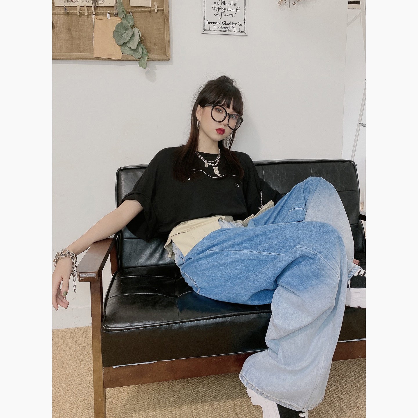 Vintage washed jeans - Taylor K Shop