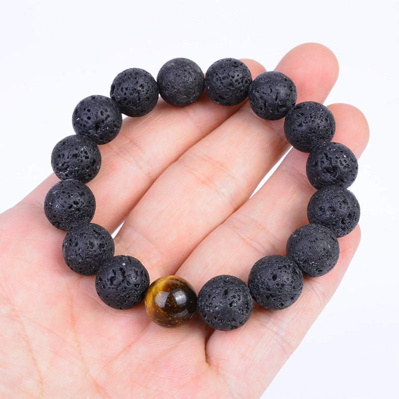 Volcanic stone tiger eye stone tiger eye stone - Taylor K Shop
