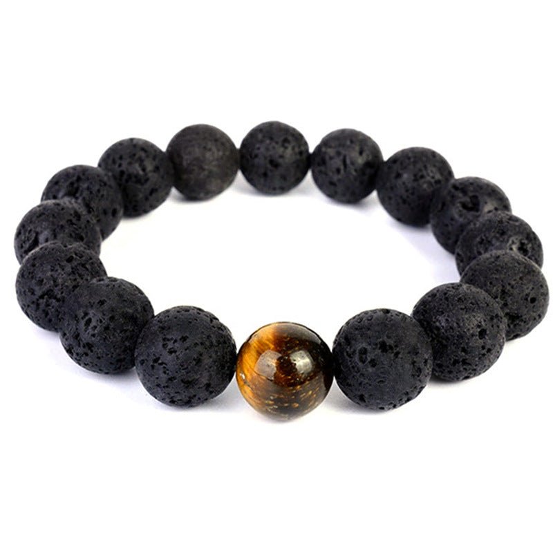 Volcanic stone tiger eye stone tiger eye stone - Taylor K Shop