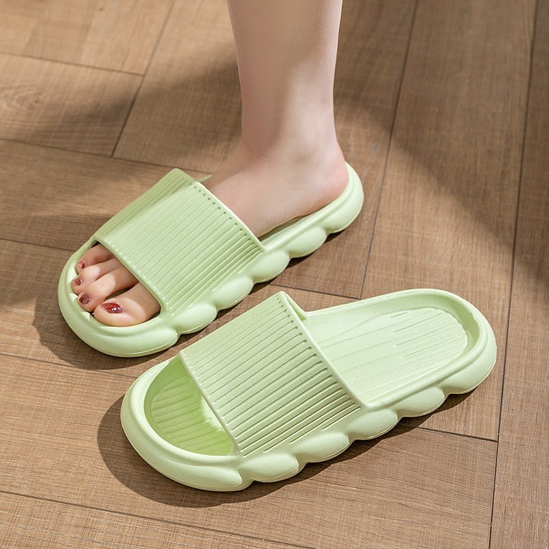 Wave Bottom Slippers Women Home Shoes Non - slip Bathroom Slippers - Taylor K Shop