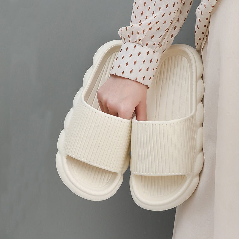 Wave Bottom Slippers Women Home Shoes Non - slip Bathroom Slippers - Taylor K Shop