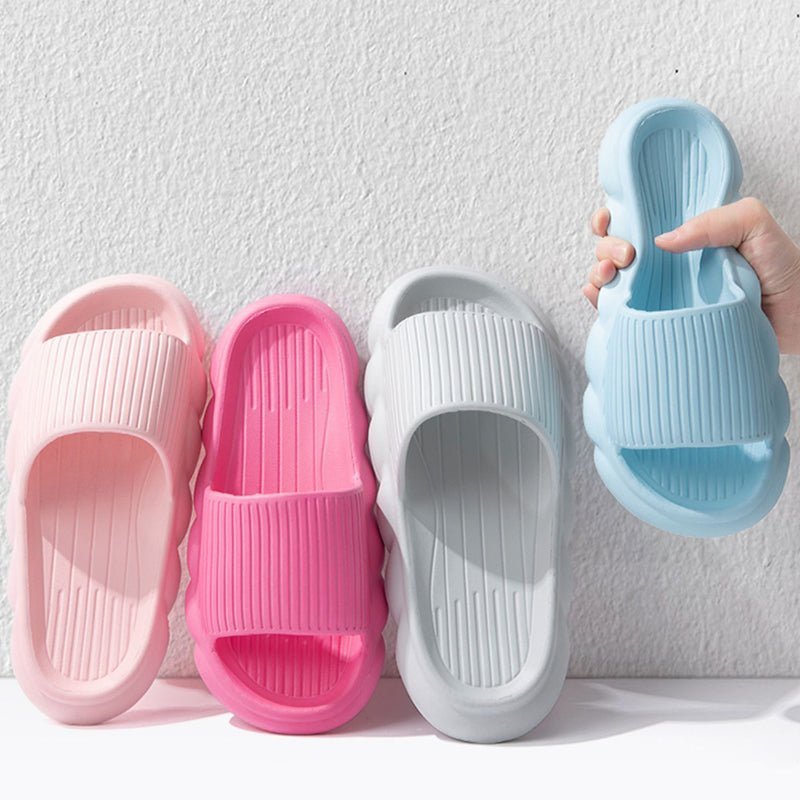 Wave Bottom Slippers Women Home Shoes Non - slip Bathroom Slippers - Taylor K Shop