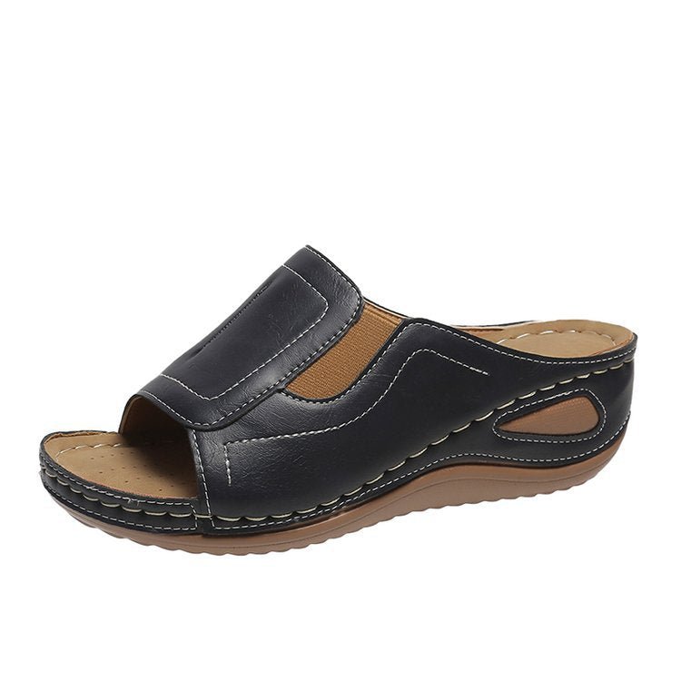 Wedges Shoes Roman Sandals Women Summer Slippers Beach Shoes - Taylor K Shop