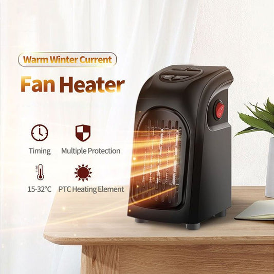 Winter Air Heater Fan Heater Electric Home Heaters Mini Room Air Wall Heater Ceramic Heating Warmer Fan For Home Office Camping - Taylor K Shop