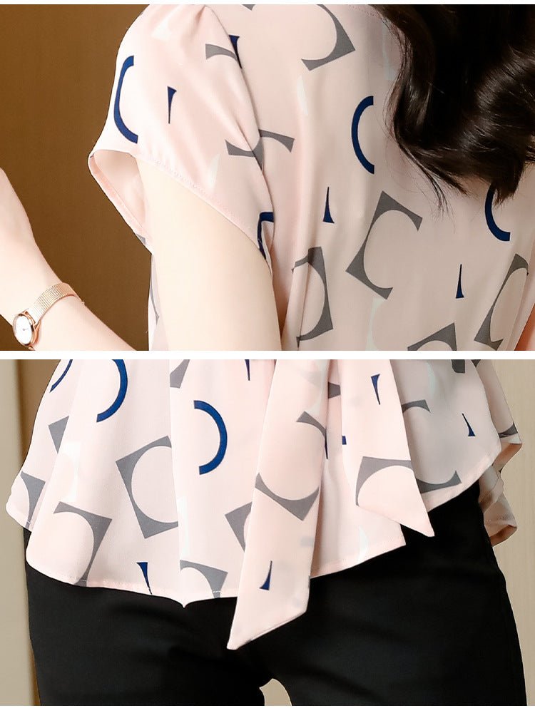 Women Casual Summer Style Chiffon Blouses Shirts - Taylor K Shop