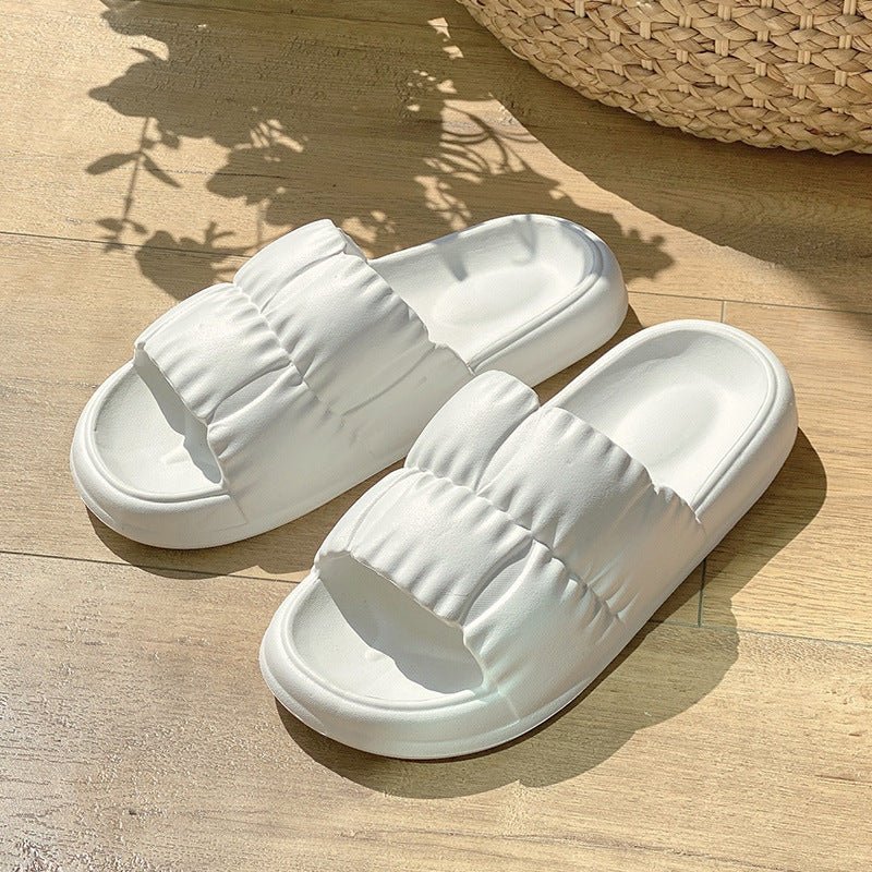 Women Home Shoes Bathroom Slippers Soft Sole Slides Summer Beach Shoes - Taylor K Shop