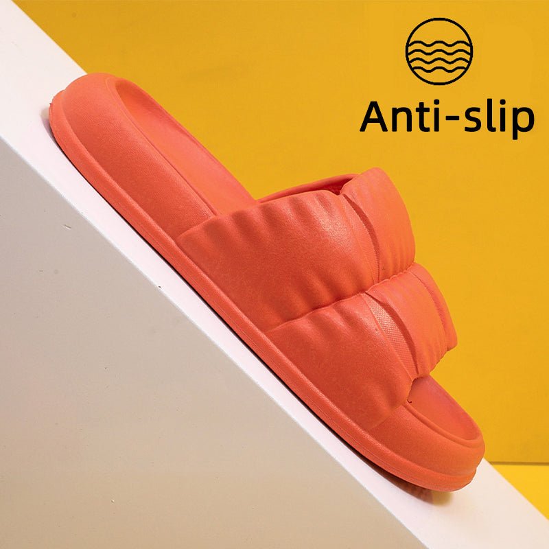 Women Home Shoes Bathroom Slippers Soft Sole Slides Summer Beach Shoes - Taylor K Shop