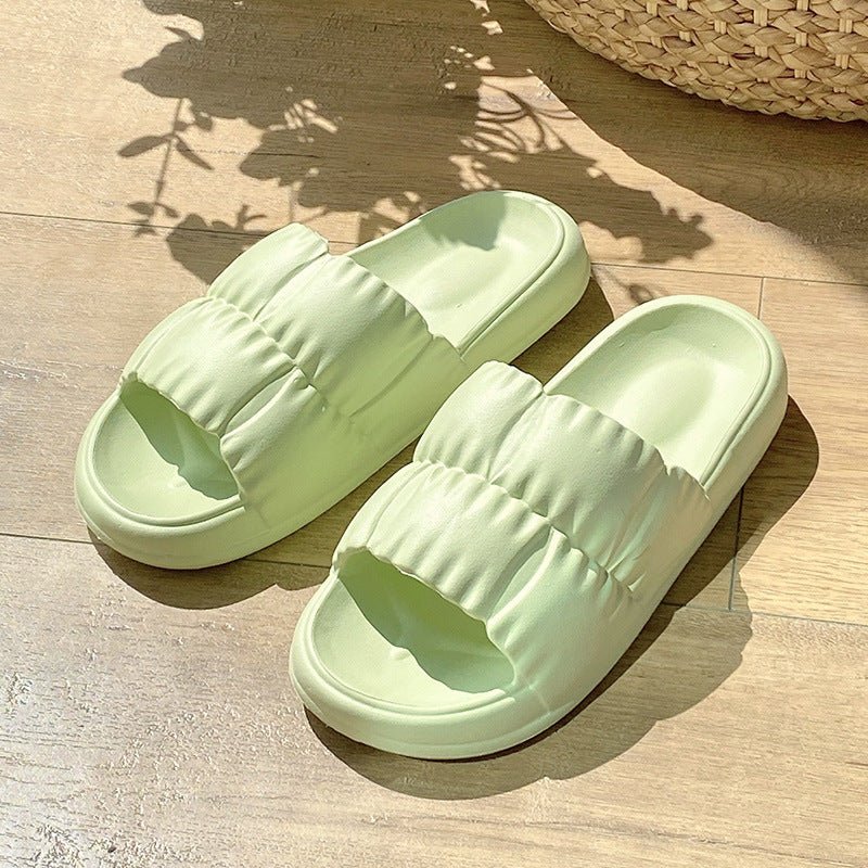 Women Home Shoes Bathroom Slippers Soft Sole Slides Summer Beach Shoes - Taylor K Shop