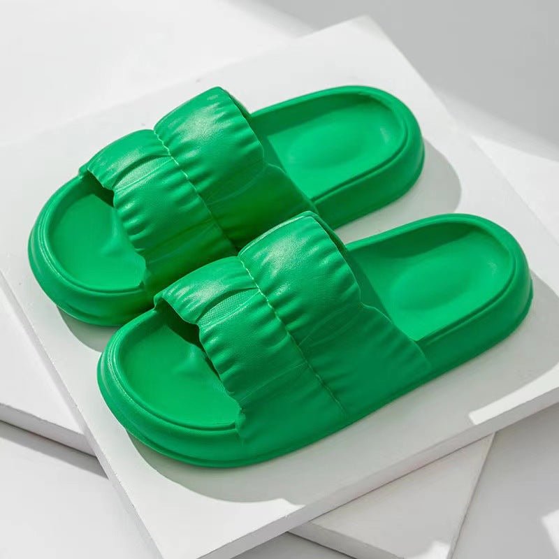 Women Home Shoes Bathroom Slippers Soft Sole Slides Summer Beach Shoes - Taylor K Shop