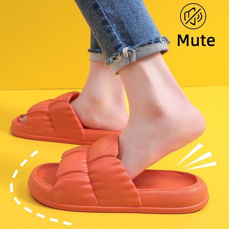 Women Home Shoes Bathroom Slippers Soft Sole Slides Summer Beach Shoes - Taylor K Shop