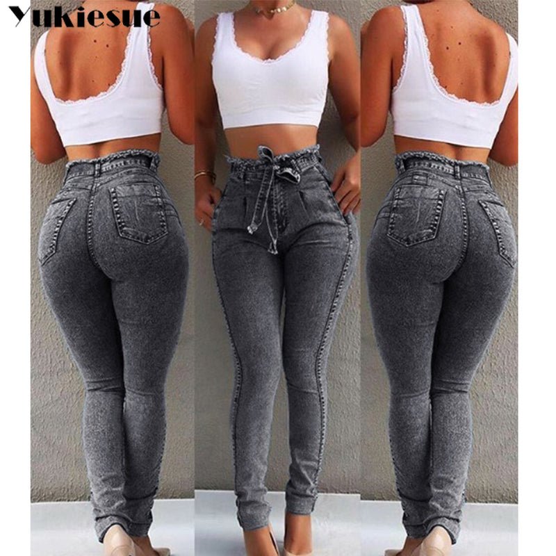 Women Pants Cool Denim Vintage Jeans - Taylor K Shop