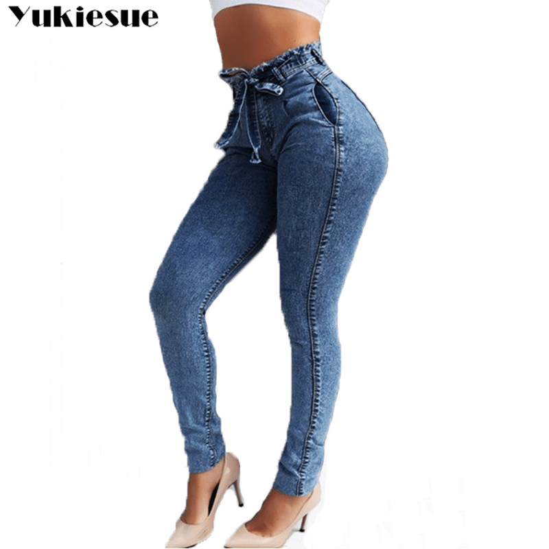 Women Pants Cool Denim Vintage Jeans - Taylor K Shop