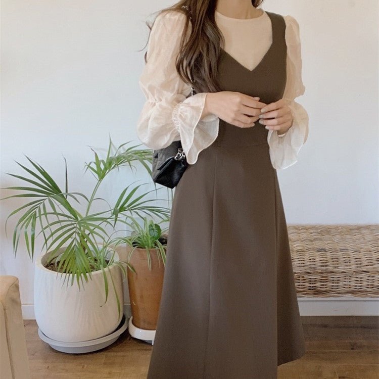 Women's Blouse Lantern Sleeve All - match Blouse - Taylor K Shop