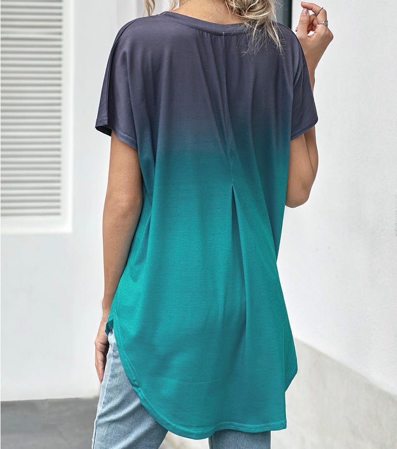 Women's blouse with gradient print - Taylor K Shop