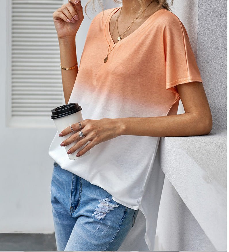 Women's blouse with gradient print - Taylor K Shop