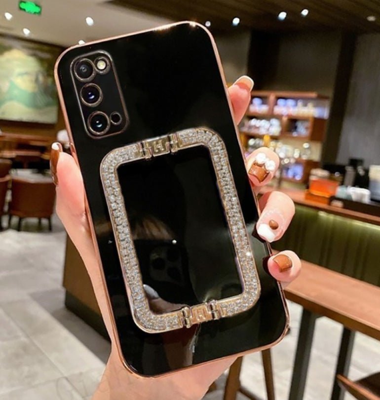 Women's Fashion Simple Diamond Bracket Phone Case - Taylor K Shop