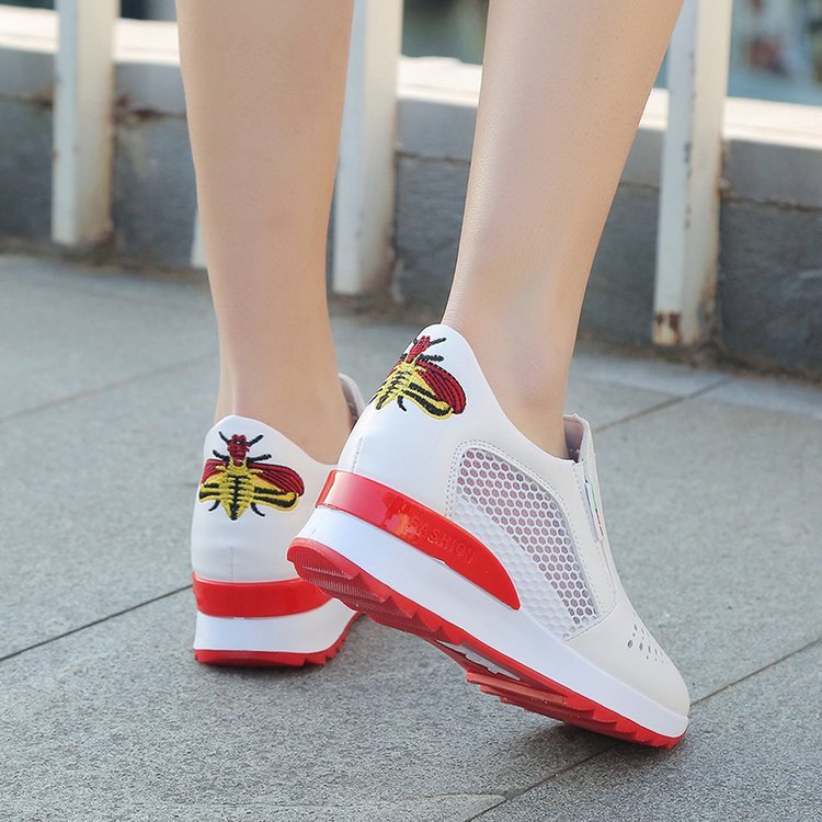 Women's hollow white shoes - Taylor K Shop