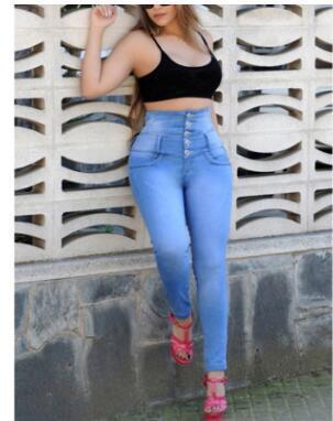 Women's Jeans High Waist Stretch Slim Fit Jeans Women - Taylor K Shop