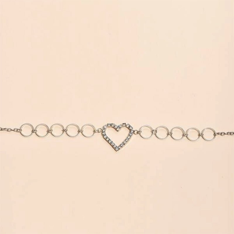 Women's Personality Diamond Heart Waist Chain - Taylor K Shop