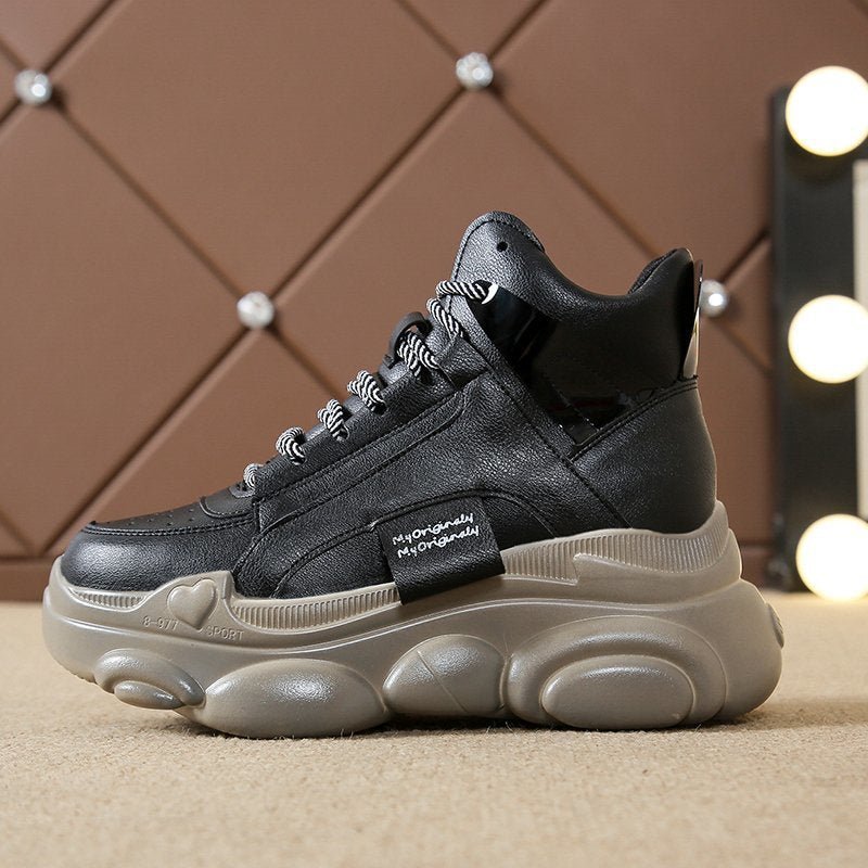 Women's platform high - top shoes - Taylor K Shop
