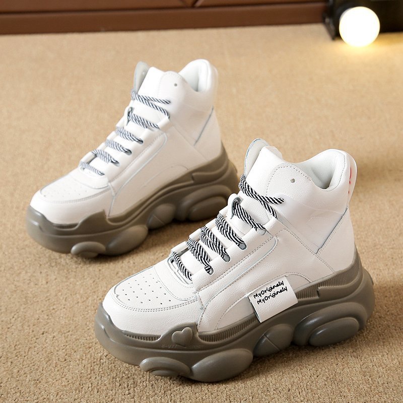 Women's platform high - top shoes - Taylor K Shop