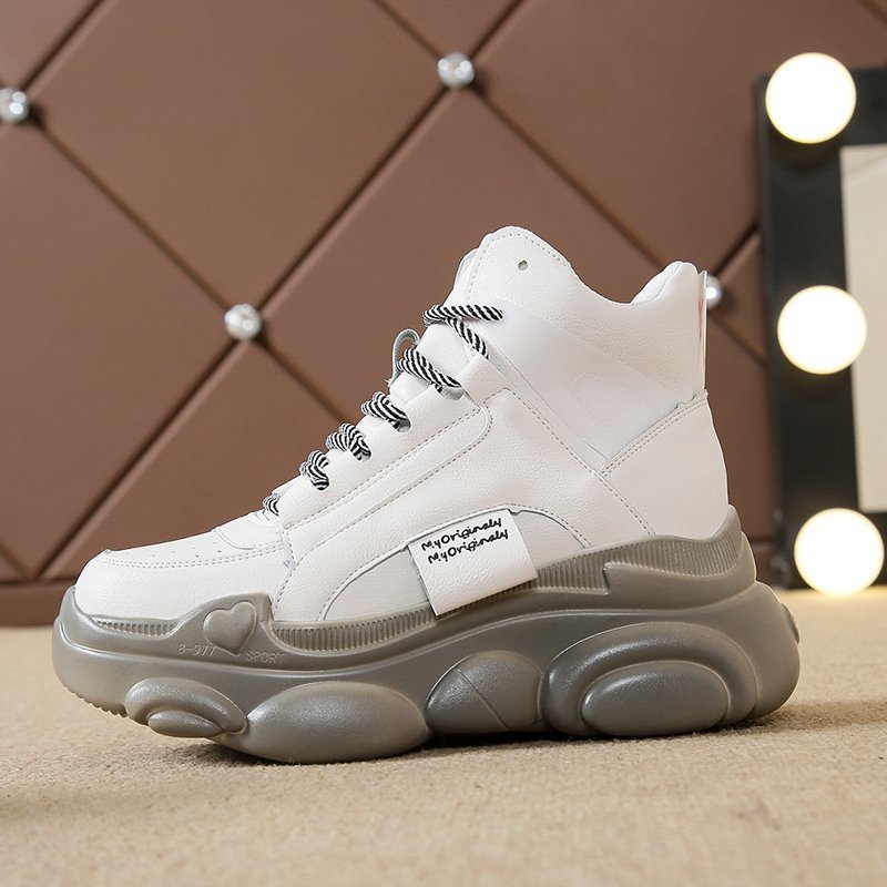 Women's platform high - top shoes - Taylor K Shop