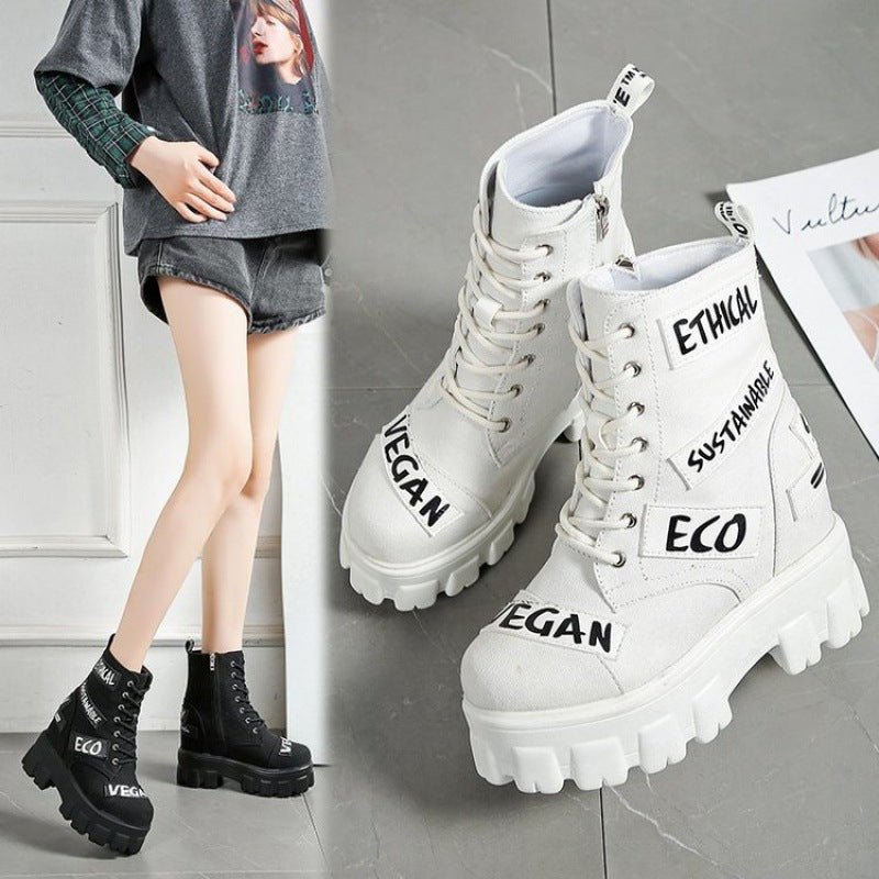 Women's Platform Martin boots - Taylor K Shop