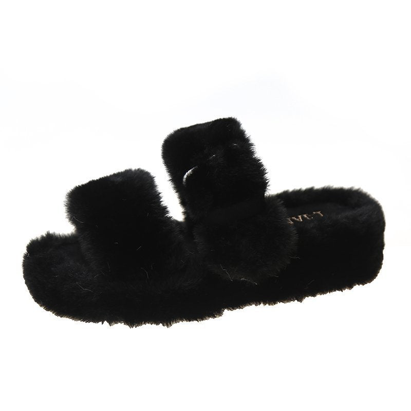 Women's plush slippers - Taylor K Shop