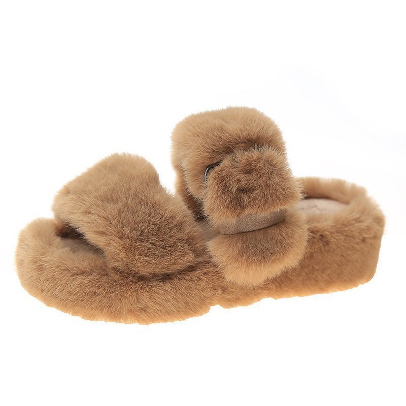Women's plush slippers - Taylor K Shop