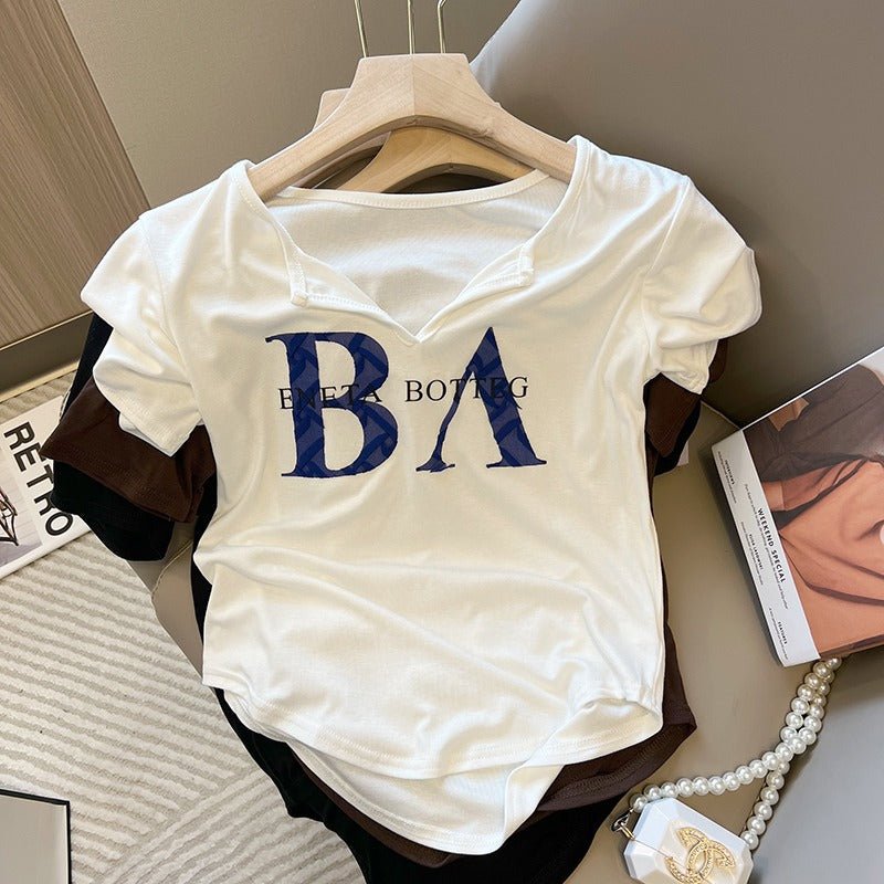 Women's Popular Blouses Are Pure Short Hot Girl Blouses - Taylor K Shop