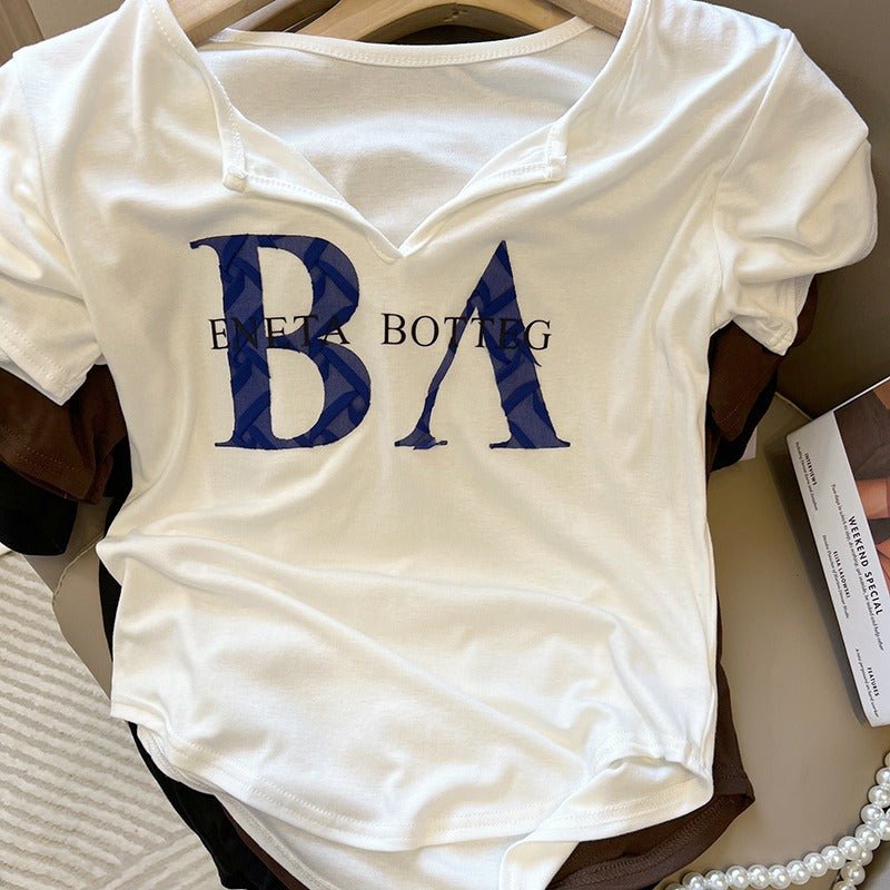 Women's Popular Blouses Are Pure Short Hot Girl Blouses - Taylor K Shop