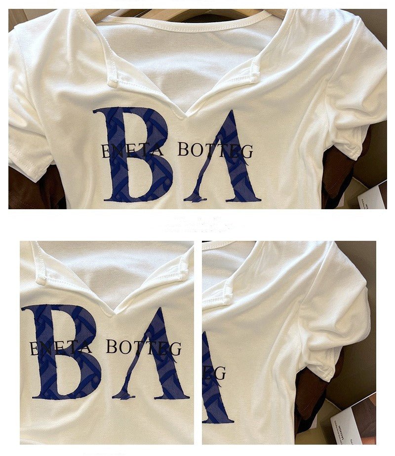 Women's Popular Blouses Are Pure Short Hot Girl Blouses - Taylor K Shop