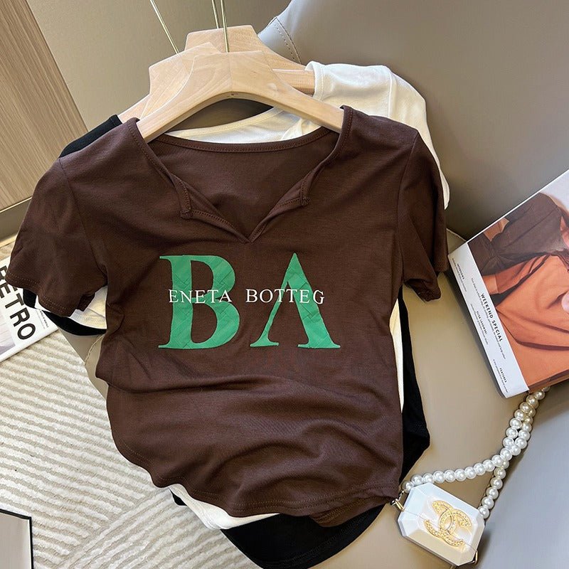 Women's Popular Blouses Are Pure Short Hot Girl Blouses - Taylor K Shop