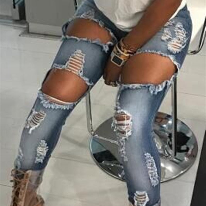 Women's ripped jeans - Taylor K Shop