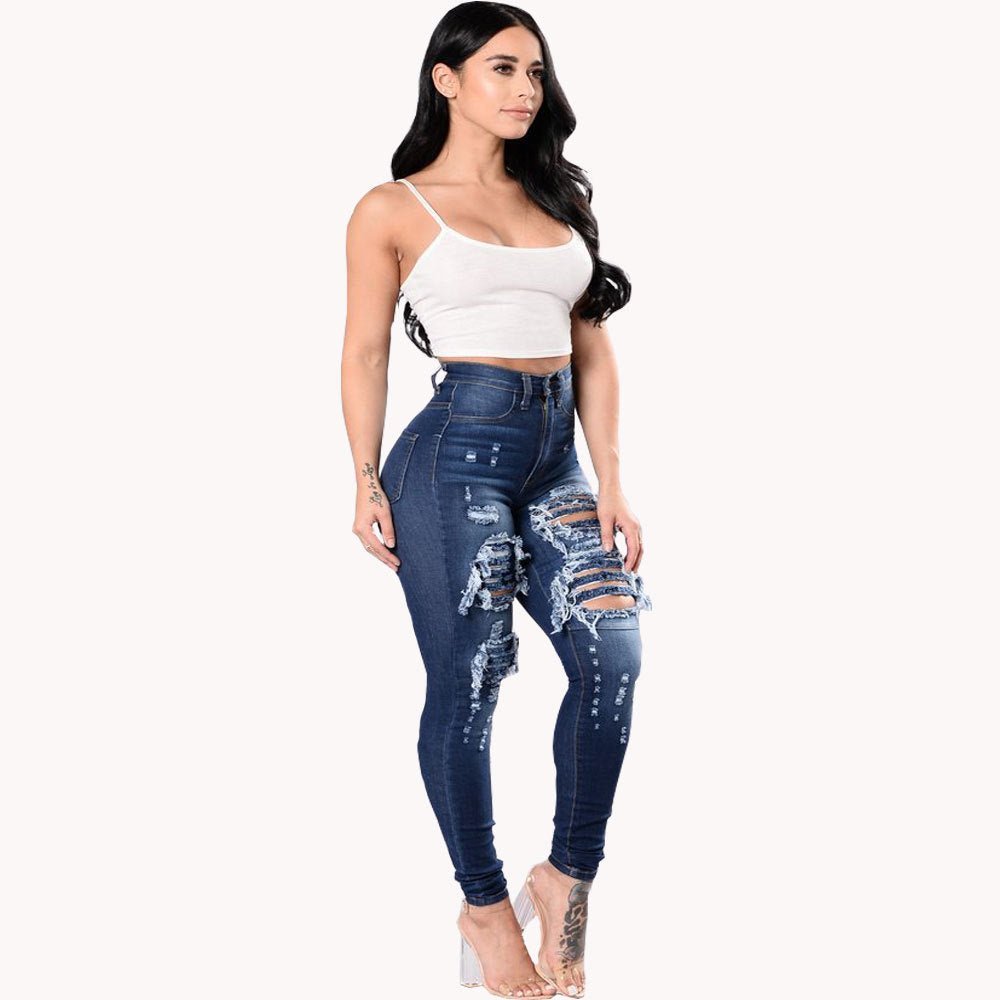Women's ripped jeans - Taylor K Shop