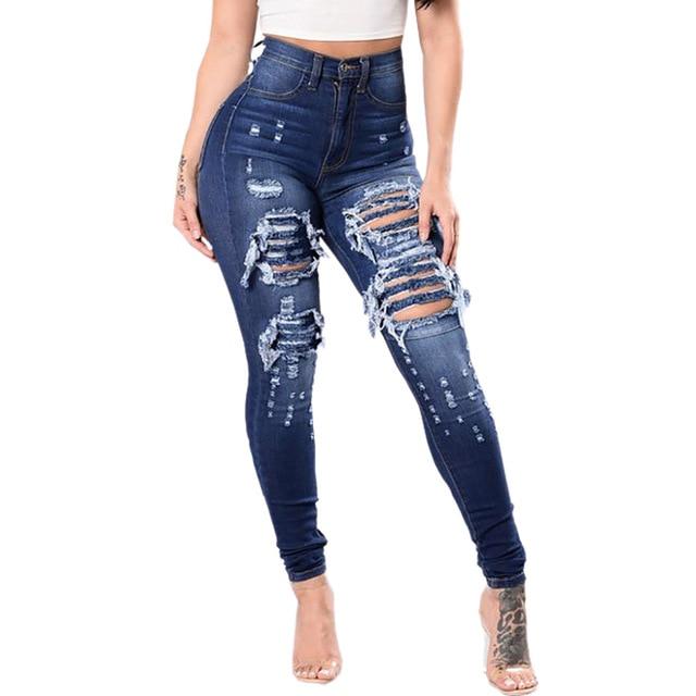 Women's ripped jeans - Taylor K Shop