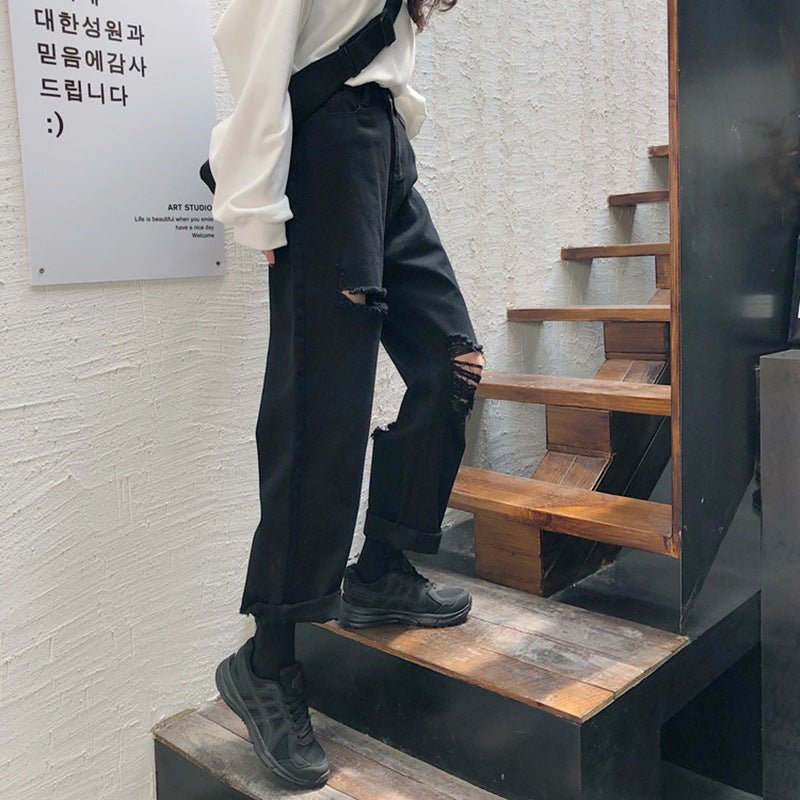 Women's ripped jeans - Taylor K Shop