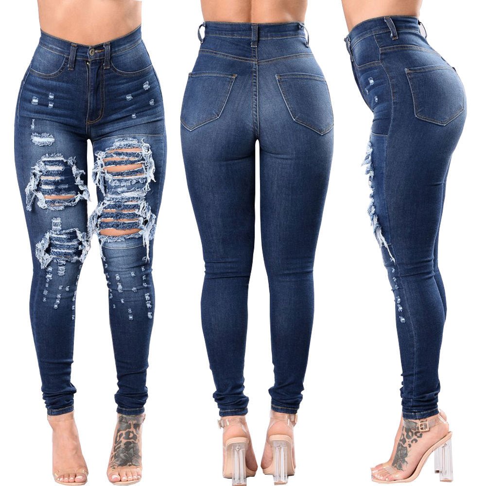Women's ripped jeans - Taylor K Shop