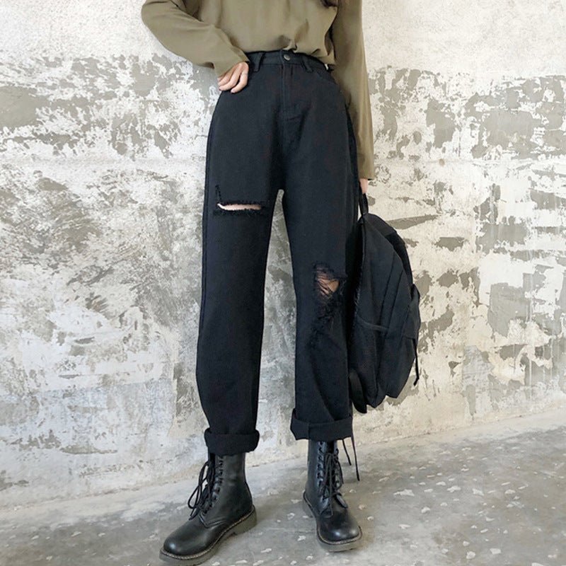 Women's ripped jeans - Taylor K Shop