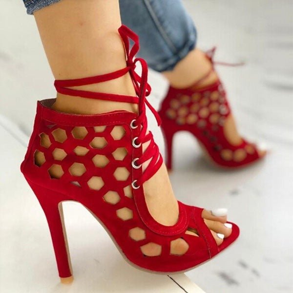 Women's Shoes Fish Mouth Women's Cool Boots - Taylor K Shop